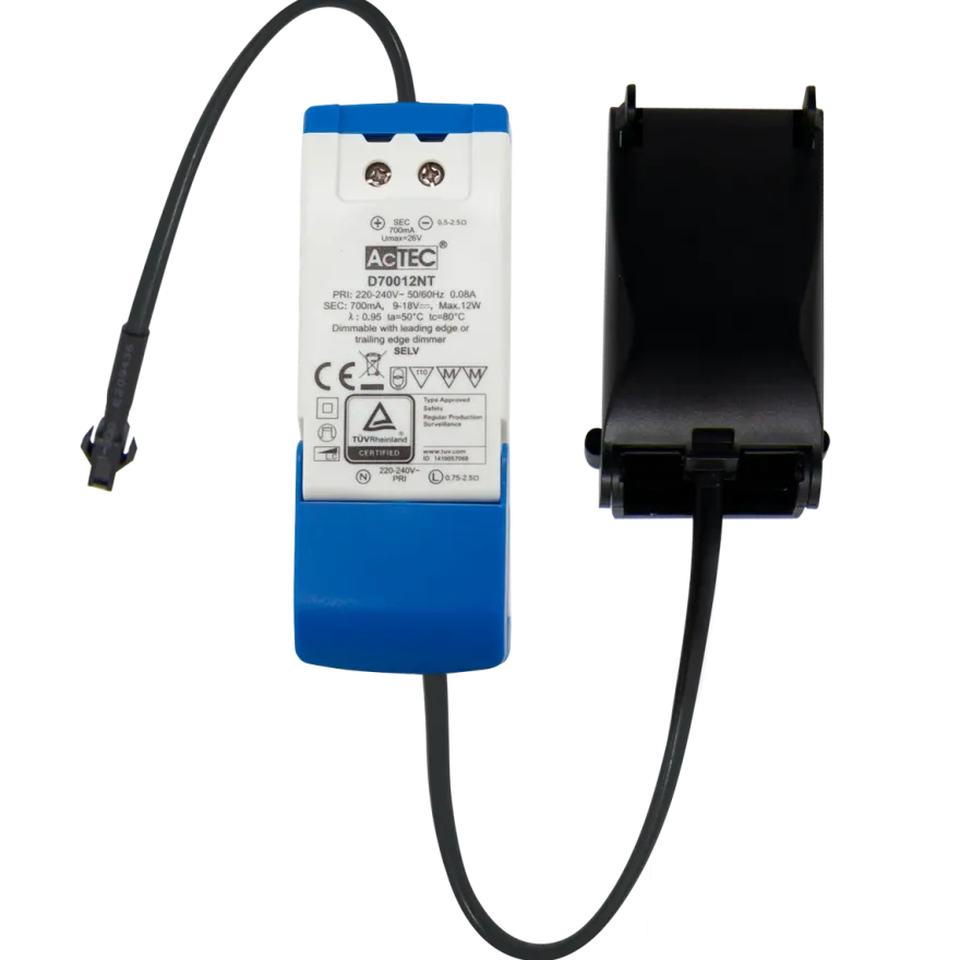 AcTEC Driver 700mA 12W IP20 - Dimbar