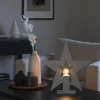 Adventsstjerne på fot 35 cm