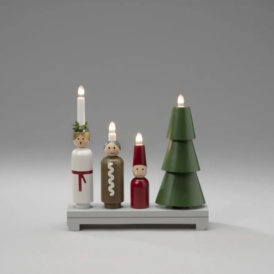 Adventstake Lucia
