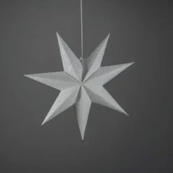 Adventstjerne 60 cm med broderi
