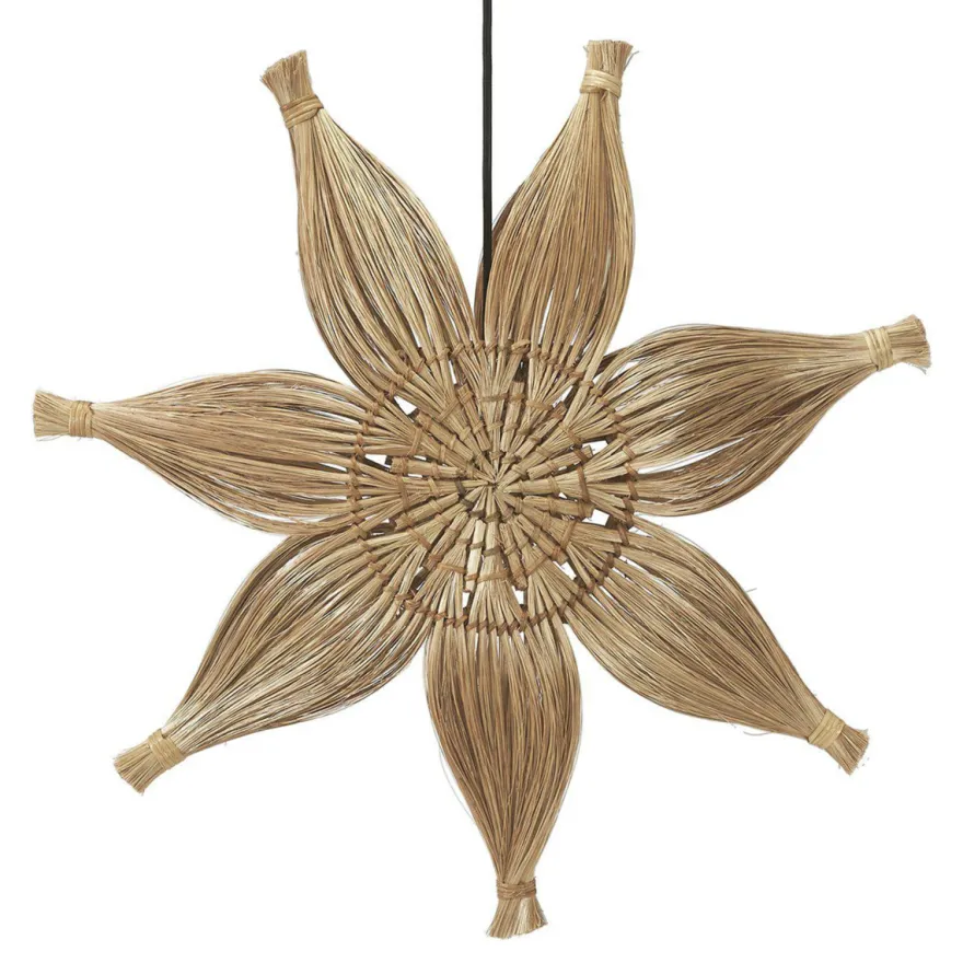 Agnes adventsstjerne 78 cm - Natur