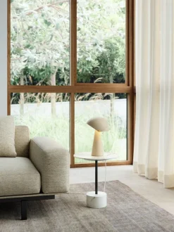 Align bordlampe - Beige