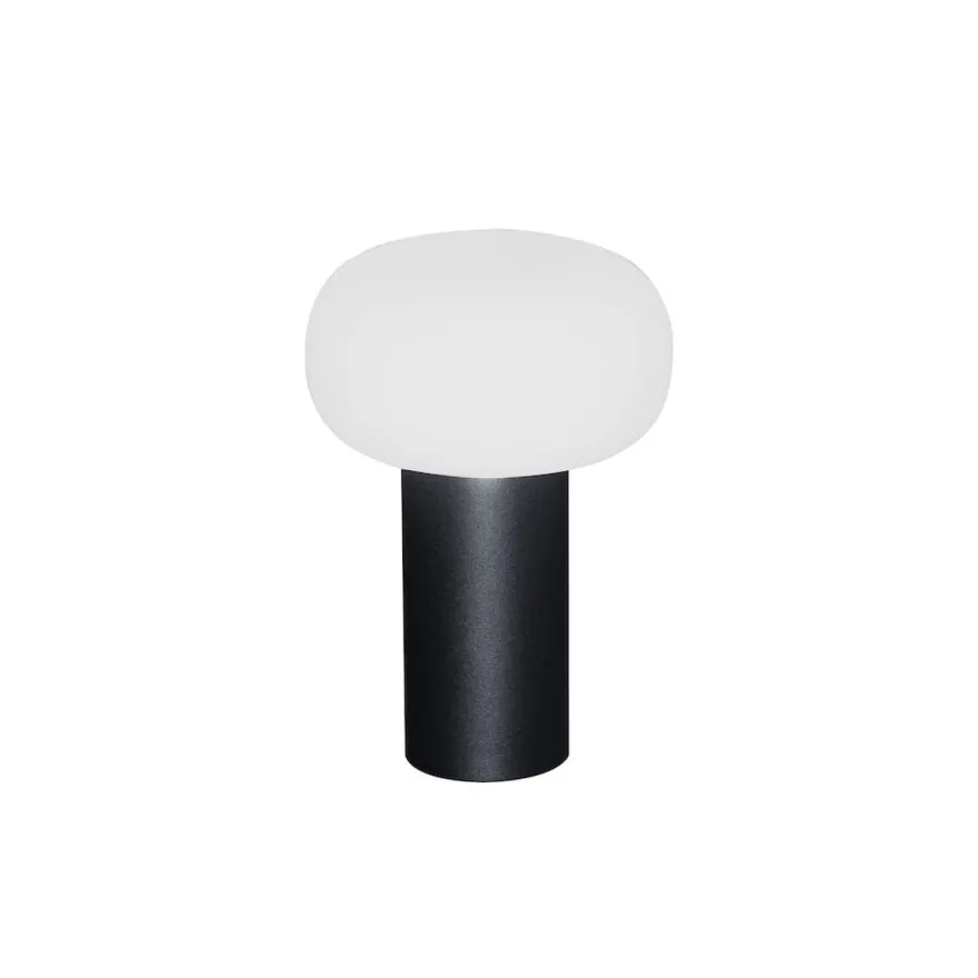 Antibes oppladbar bordlampe 2700/3000/4000K og RGB IP54 Dimbar - Antrasitt grå