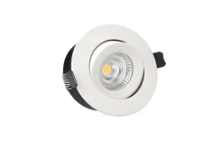 Antidark Downlight tiltbar 7W 3000 Kelvin RA90 IP44