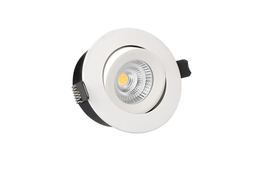 Antidark Downlight tiltbar 7W 3000 Kelvin RA90 IP44