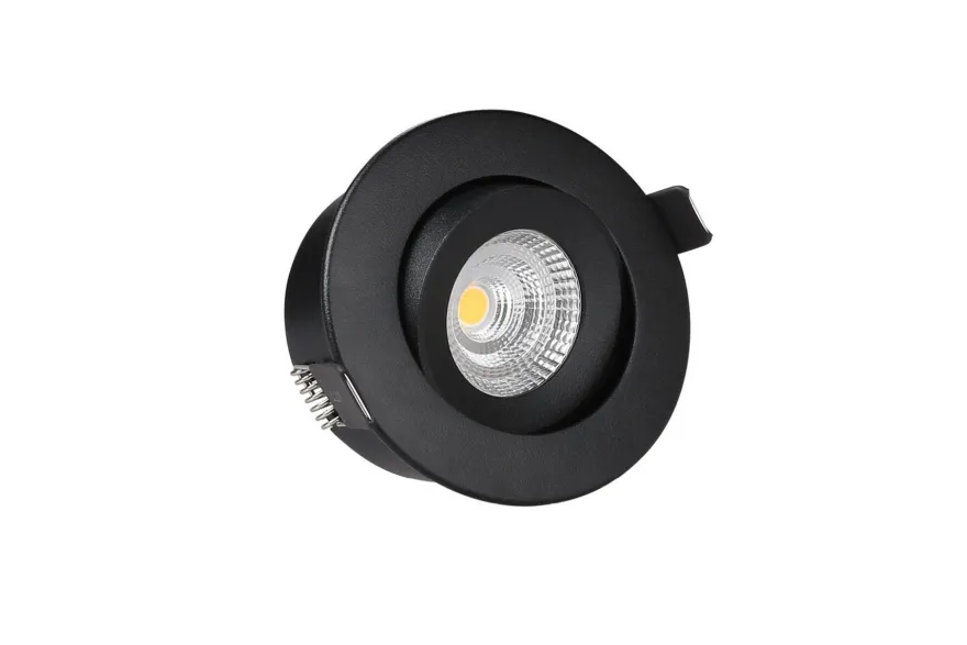 Antidark Downlight tiltbar 7W 3000 Kelvin RA90 IP44