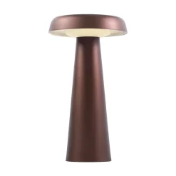 Arcello Bordlampe oppladbar inne og utendørsbruk IP54 - Brun messingfarge