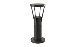 Arco Air utendørs pullert 40 cm 6W Dimbar - Grafitt