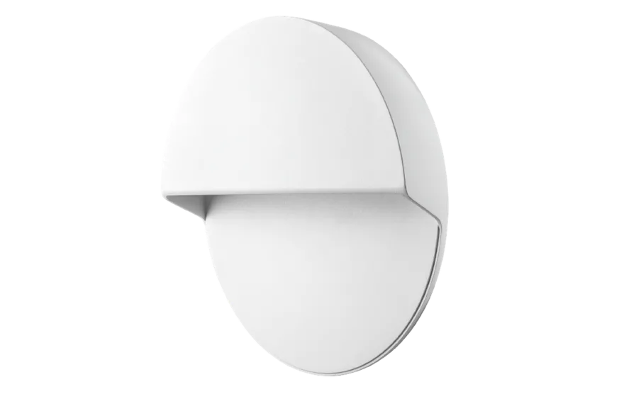 Arlon round vegglampe utendørs 10W 2700 Kelvin IK10 IP65 - Dimbar