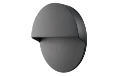 Arlon round vegglampe utendørs 10W 2700 Kelvin IK10 IP65 - Dimbar