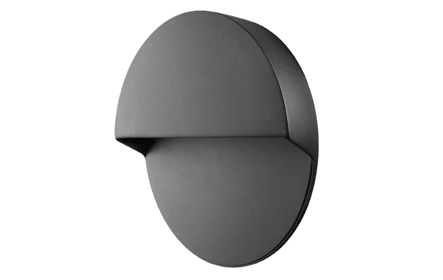 Arlon round vegglampe utendørs 10W 2700 Kelvin IK10 IP65 - Dimbar