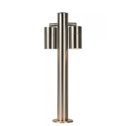 Arne pullert utendørs 2 arm IP44 GU10 50 cm - Satin Krom
