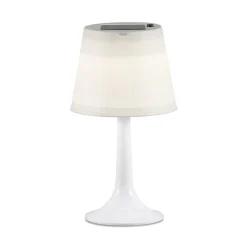 Assisi bordlampe solcelle - Hvit