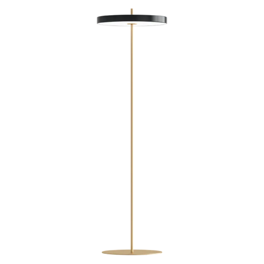Asteria gulvlampe - Svart