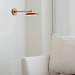 Asteria vegglampe lang til skjult anlegg