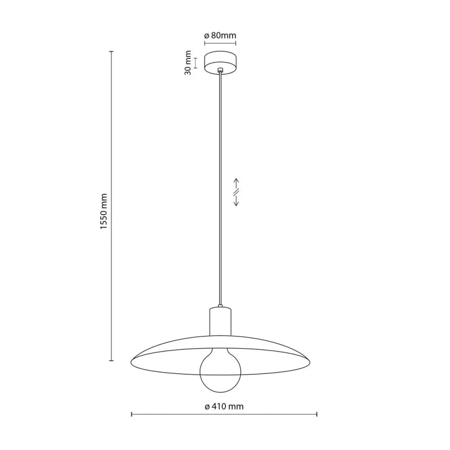 Astra takpendel 41 cm