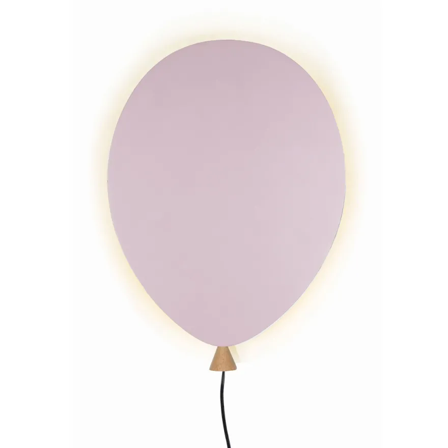 Balloon vegglampe - Rosa