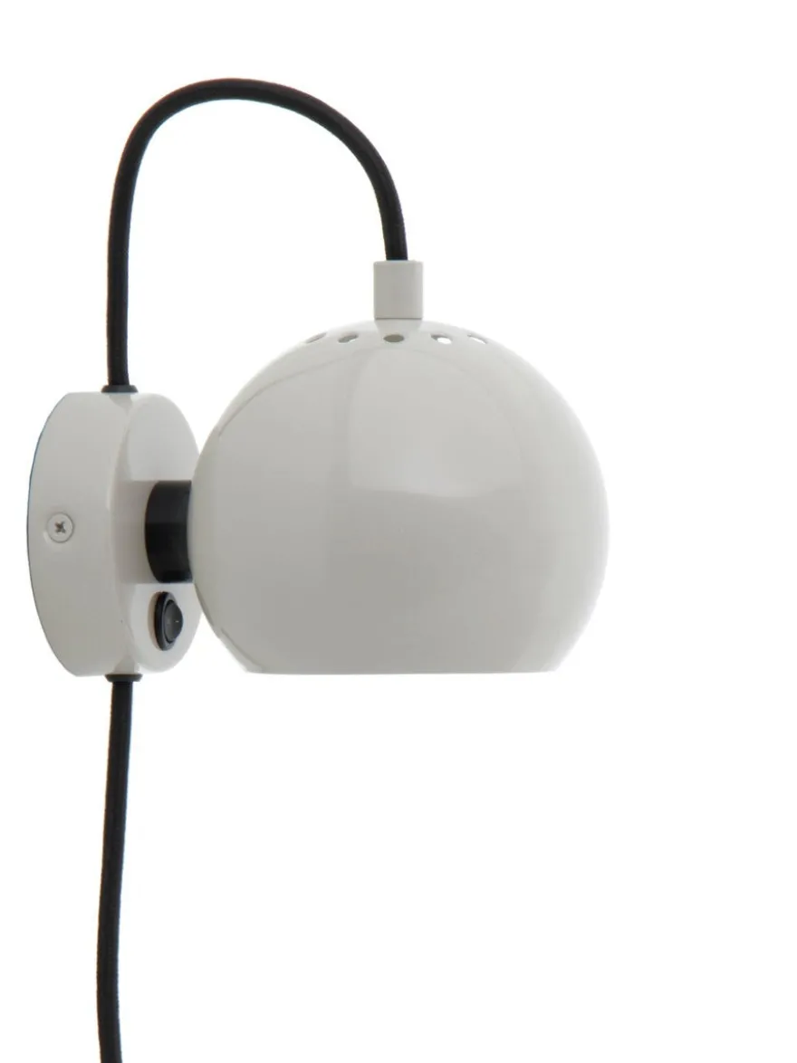 Ball vegglampe Ø12 cm