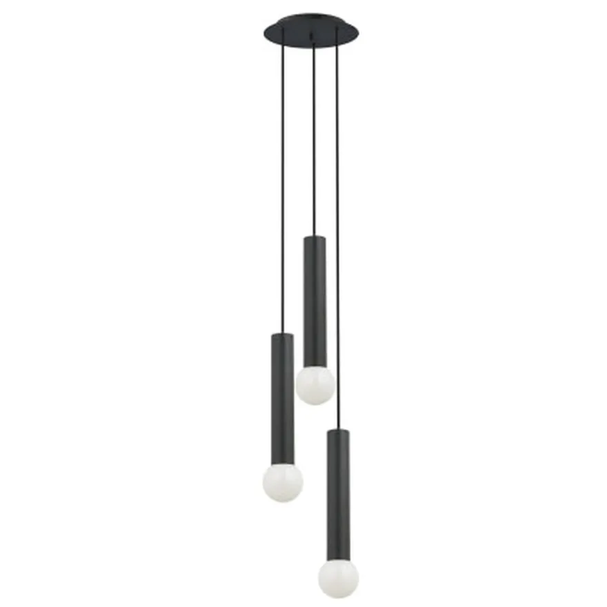 Baton trippel takpendel - Sort