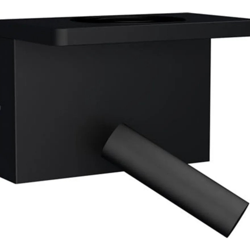 Bedside vegglampe 3W 2700 Kelvin med trådløs hurtig lader og USB A og C