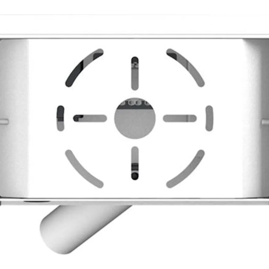 Bedside vegglampe 3W 2700 Kelvin med trådløs hurtig lader og USB A og C