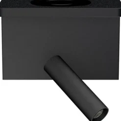 Bedside vegglampe 3W 2700 Kelvin med trådløs hurtig lader og USB A og C
