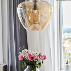 Bellissimo Grande taklampe - Amber