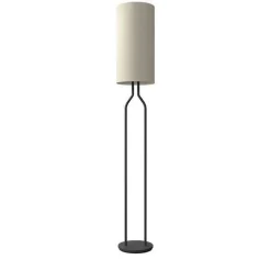 Bender bottle gulvlampe - Svart/Hvit
