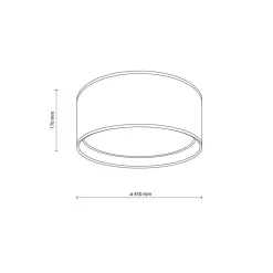 Bilbao taklampe 45 cm