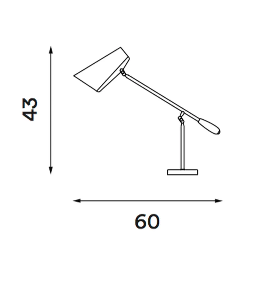 Birdy bordlampe