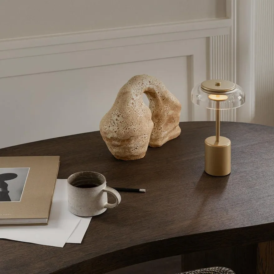 Blossi bærbar bordlampe 3W 2700 Kelvin IP65 - Oppladbar
