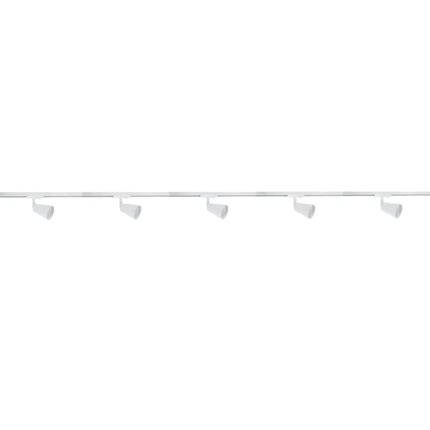 Bocca spotskinne 5 spotter 2 meter - Pure white