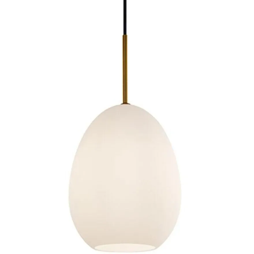 Bodø takpendel 20 cm - Opal hvit