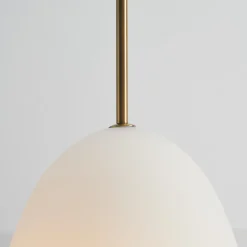 Bodø takpendel 20 cm - Opal hvit