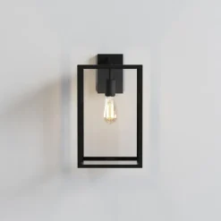 Box Lantern 450 vegglampe utendørs - Svart