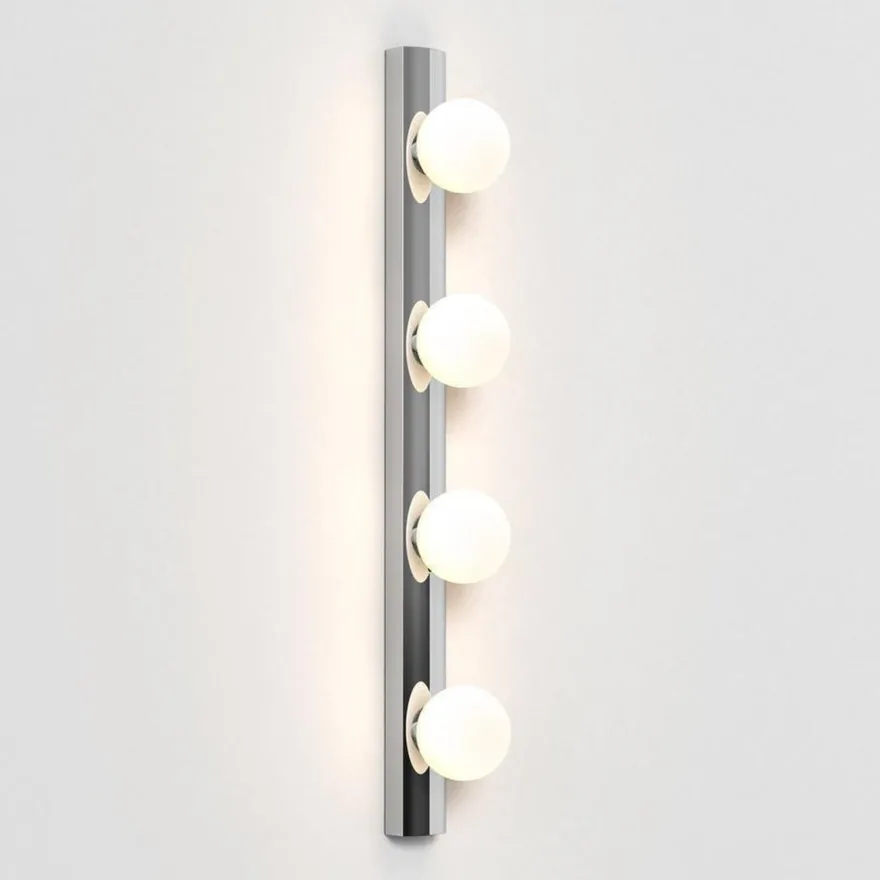 Cabaret 4 vegglampe for baderom IP44 - Polert krom