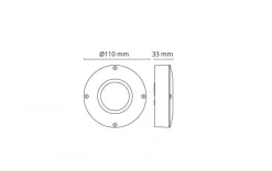 Callisto 4W LED spot, grafitt