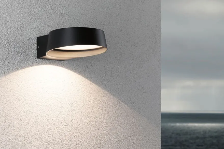 Capea Grand vegglampe utendørs IP44 11,5W 3000 Kelvin