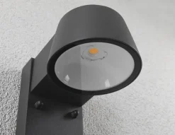 Capea vegglampe utendørs IP44 6W 2200/3000 Kelvin - Sensor