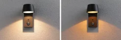 Capea vegglampe utendørs IP44 6W 2200/3000 Kelvin - Sensor