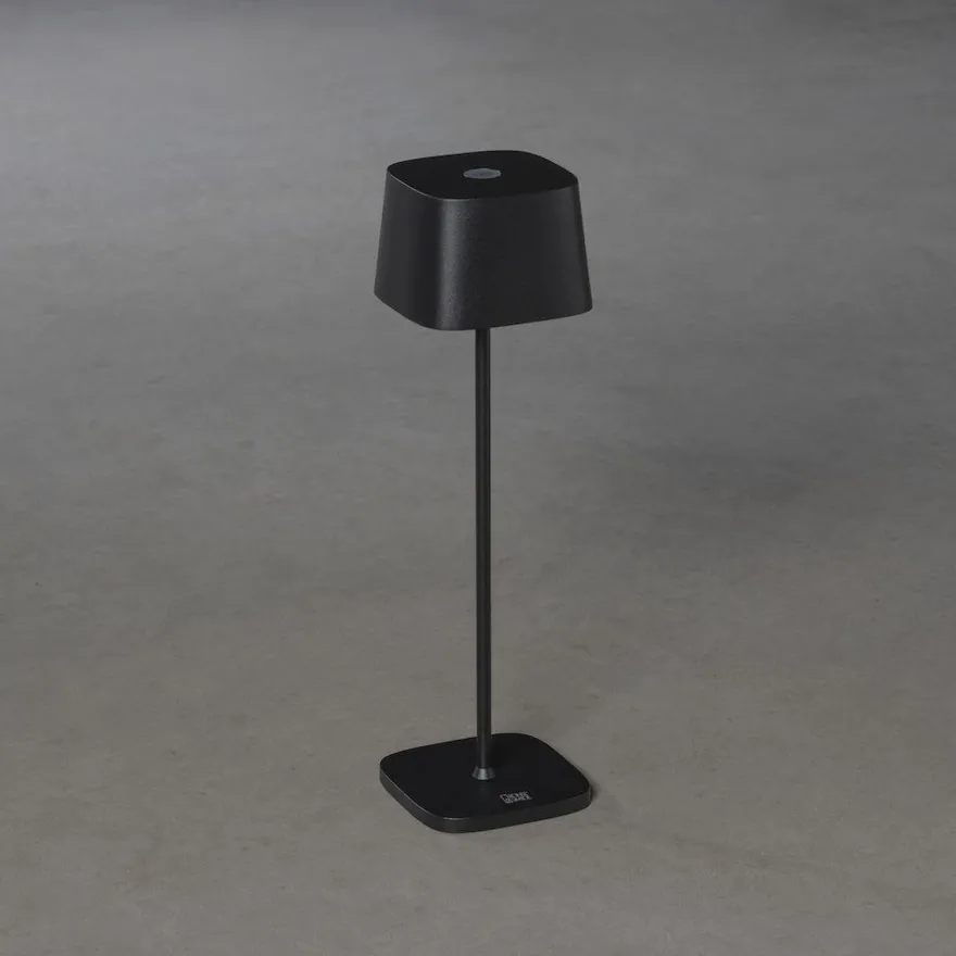 Capri bordlampe oppladbar utendørs IP54 - Svart