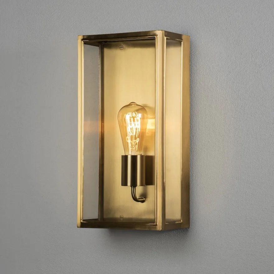 Carpi vegglampe utendørs H40 cm IP44 - Messing