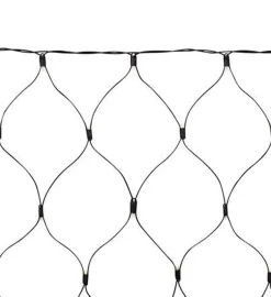 Chrissline lysnett 100 lys 2 x 1,7 meter extra - Varmhvit - Hvit