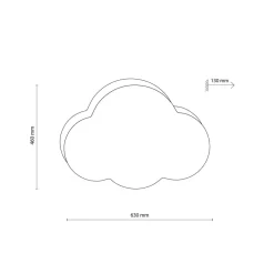 Cloud tak/vegglampe