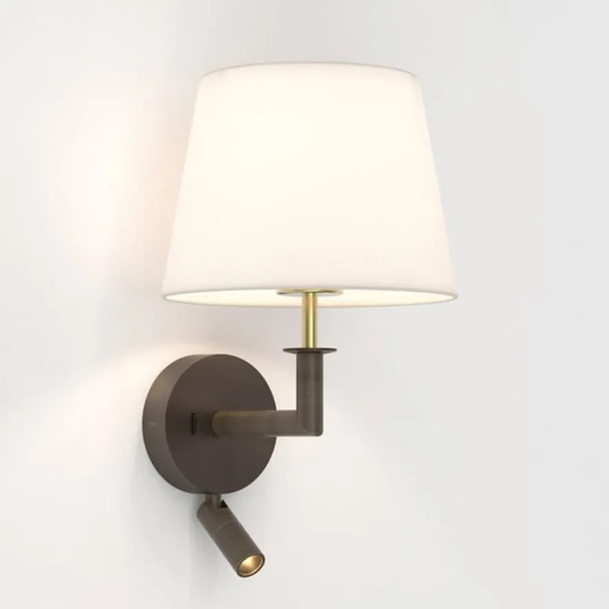 Club reader vegglampe - uten skjerm