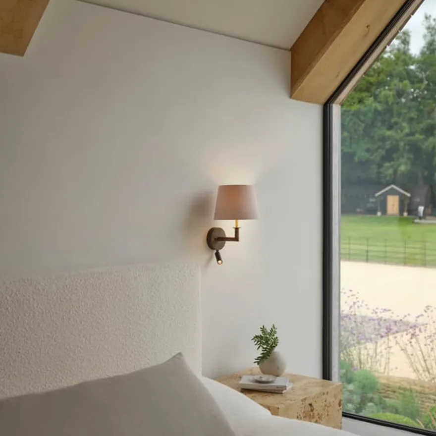 Club reader vegglampe - uten skjerm