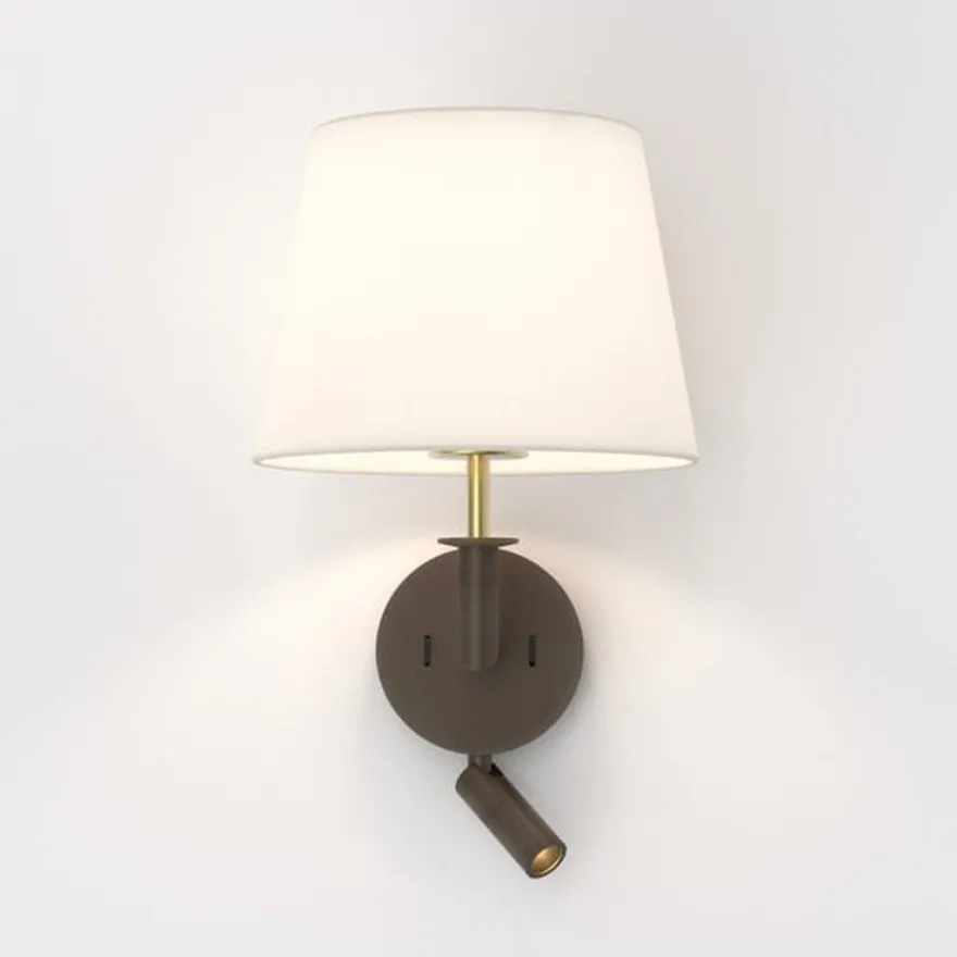 Club reader vegglampe - uten skjerm