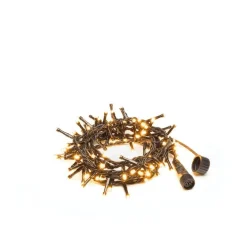 Cluster slynge 230 lys 5 meter til 31V system - Amber