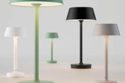 Companion oppladbar bordlampe 3W 3000K - Matt Hvit