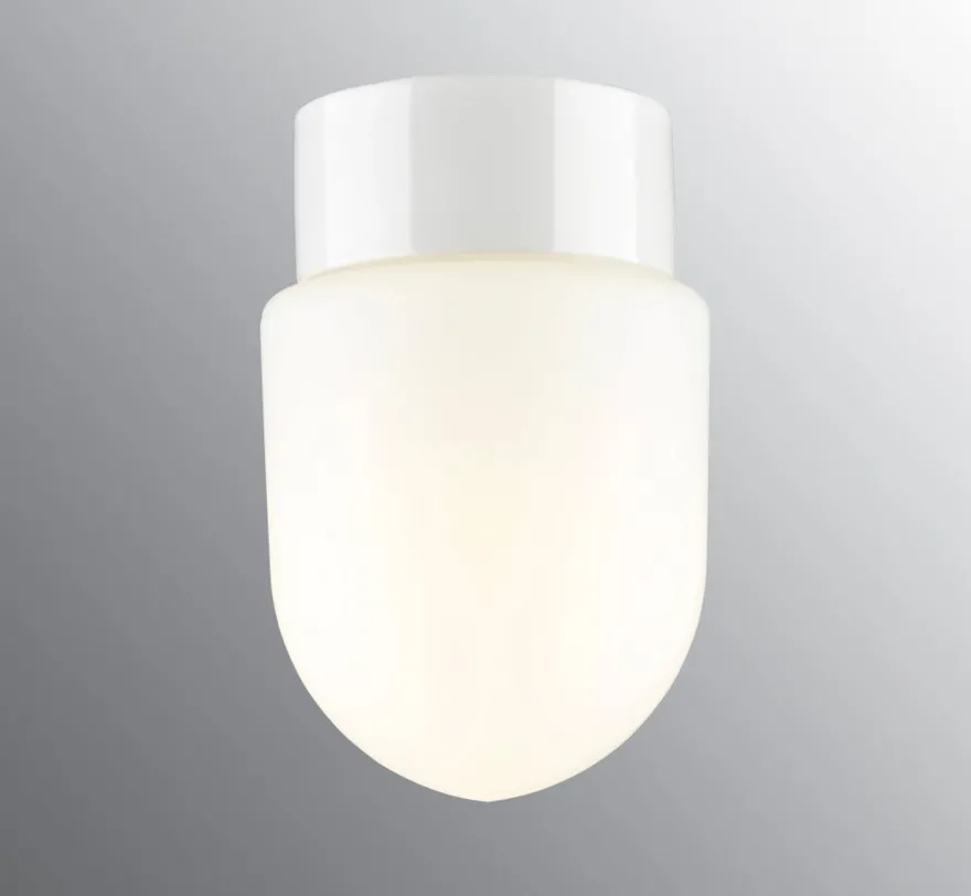 Contrast Fridhem Badstu IP44 - Hvit/Opal glass